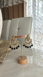 Avi Necklace Set | Black