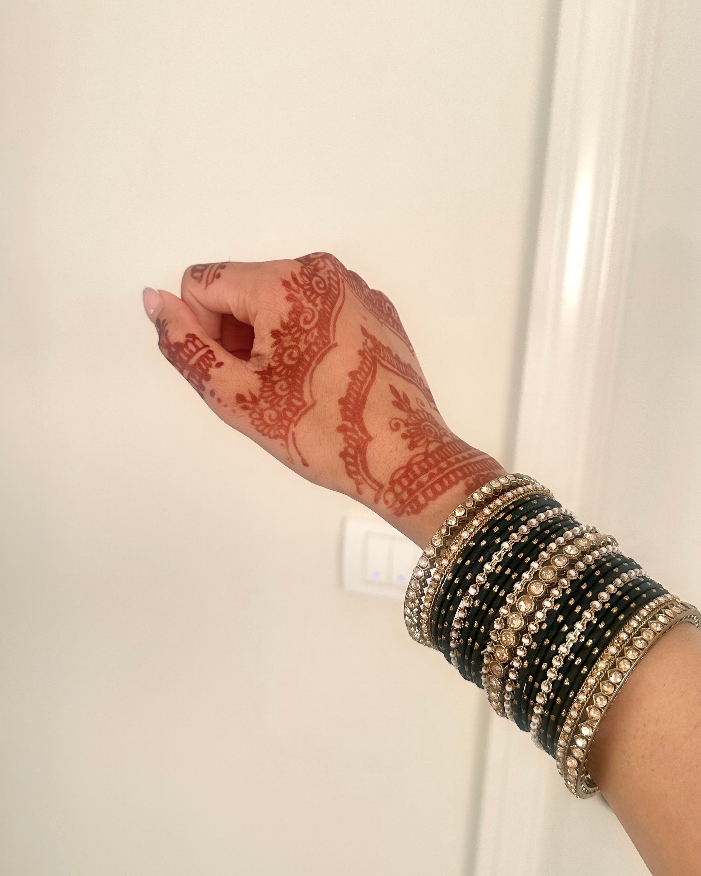 Iyla Bangles | Dark Green