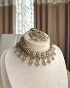 Kiri Necklace Set | Grey