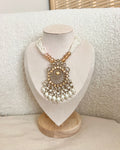 Yashvi Necklace Set | White