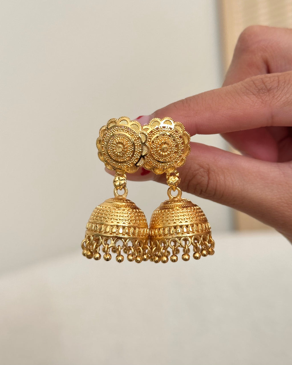 Gold Jhumki