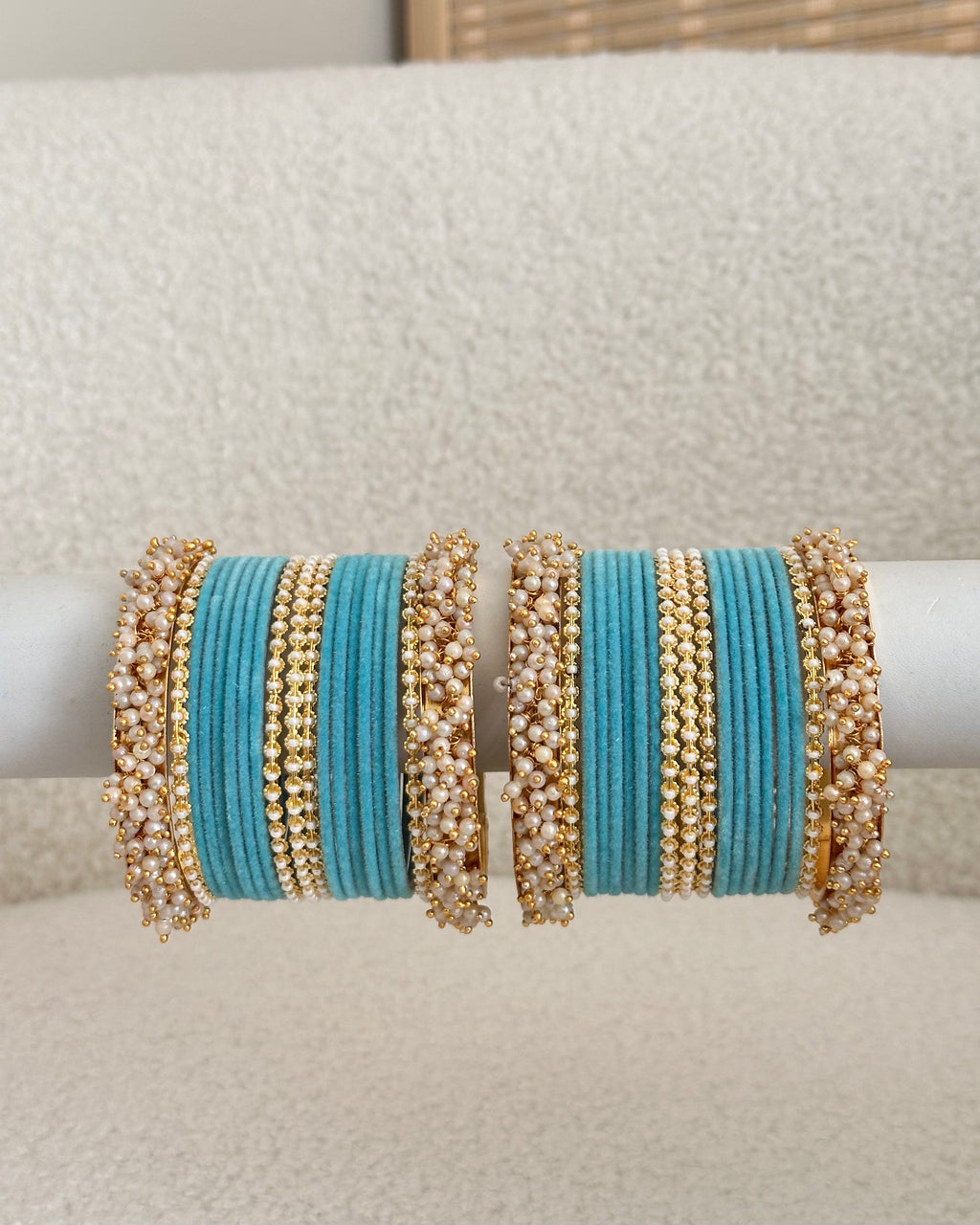 Siya Bangles Set | Blue