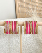 Meera Bangles Set | Pink