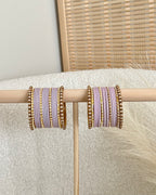 Kina Bangle Set | Lilac