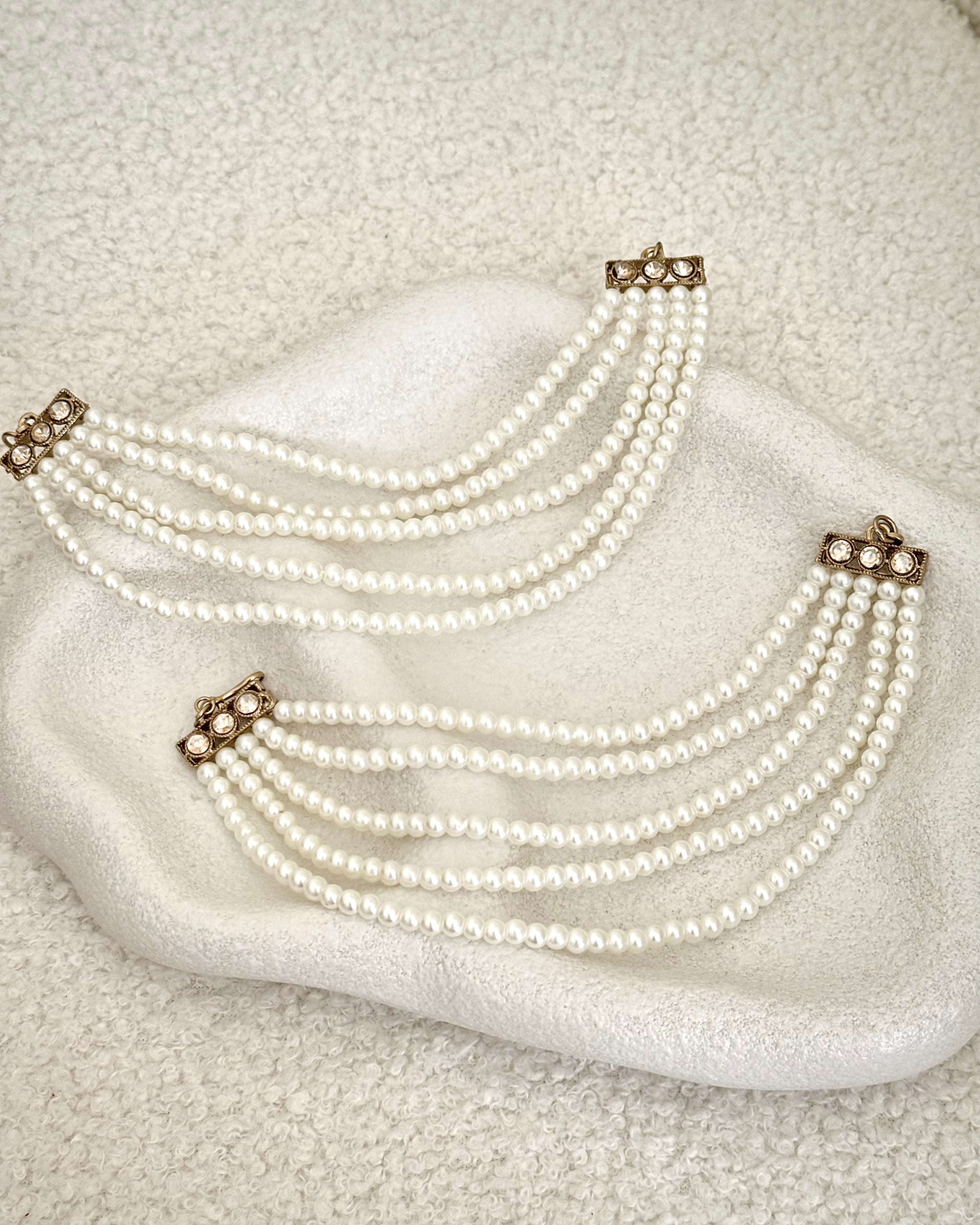 Pearl Ear Chains