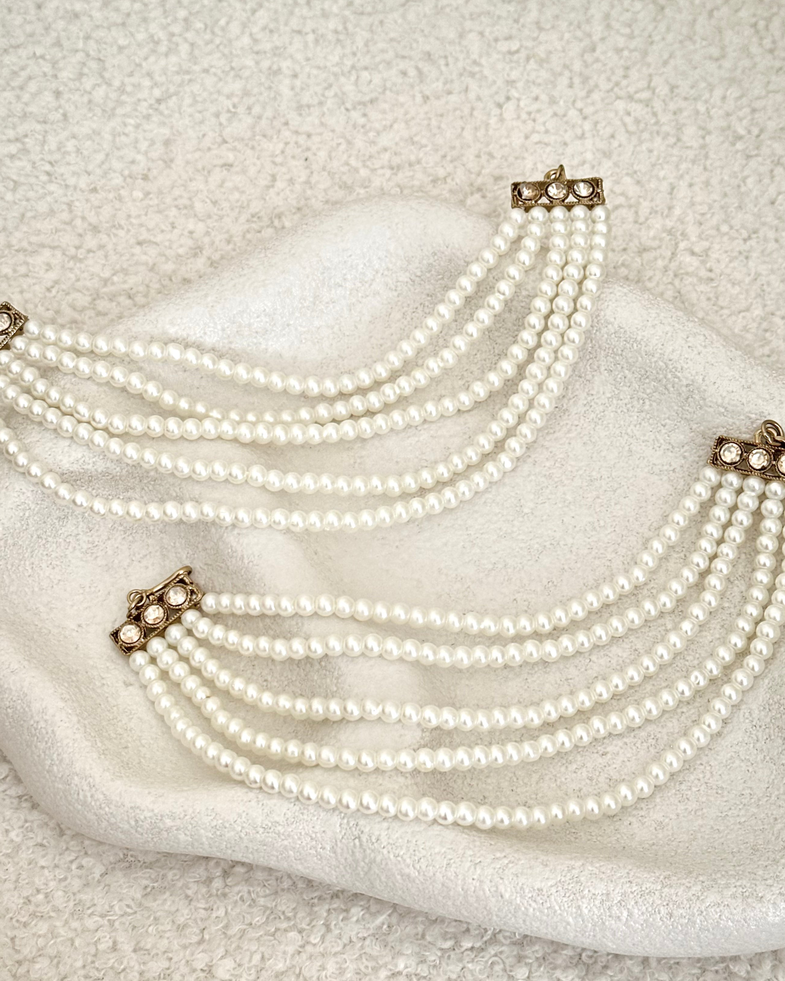 Pearl Ear Chains