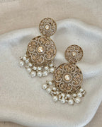 Aanya Choker Set | White