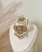 Aahana Choker Set | White