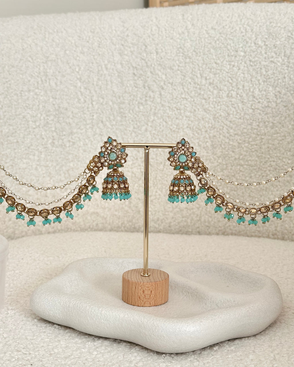 Riya Earrings | Turquoise