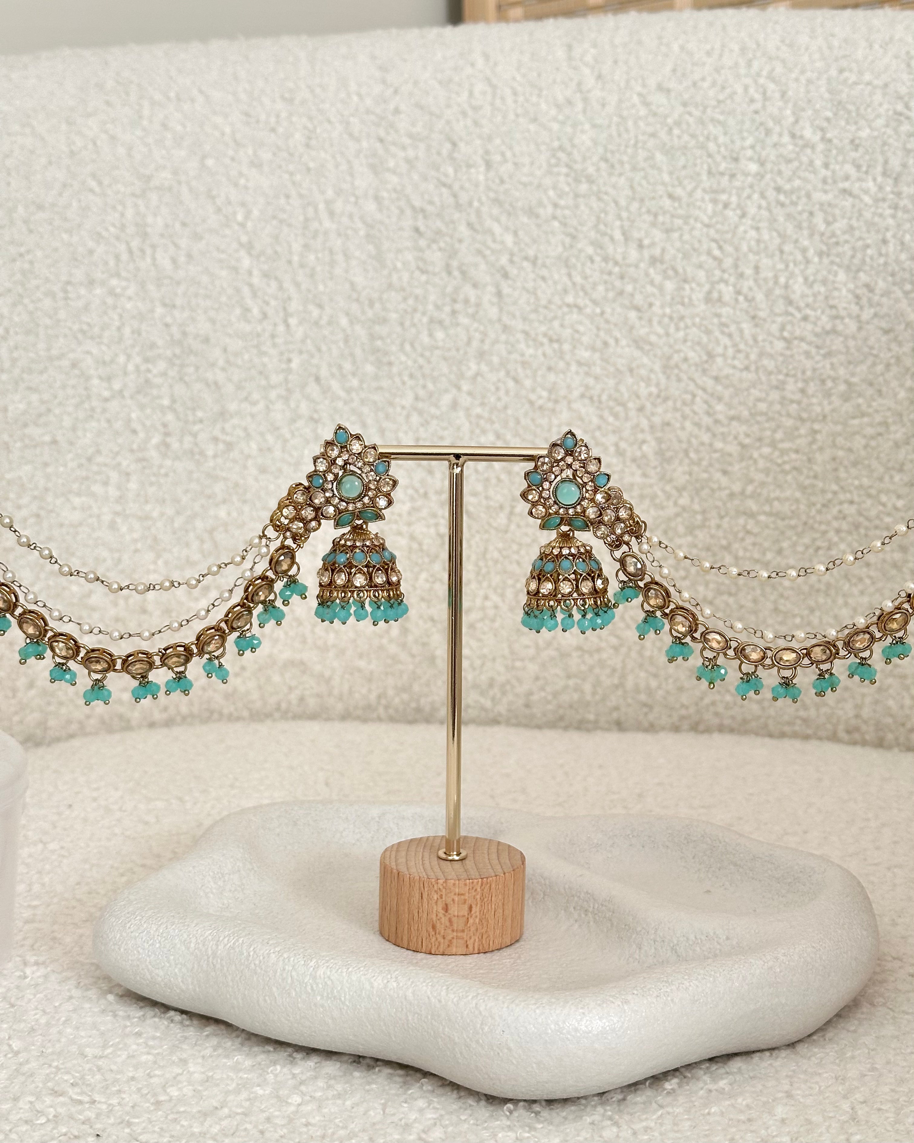 Riya Earrings | Turquoise