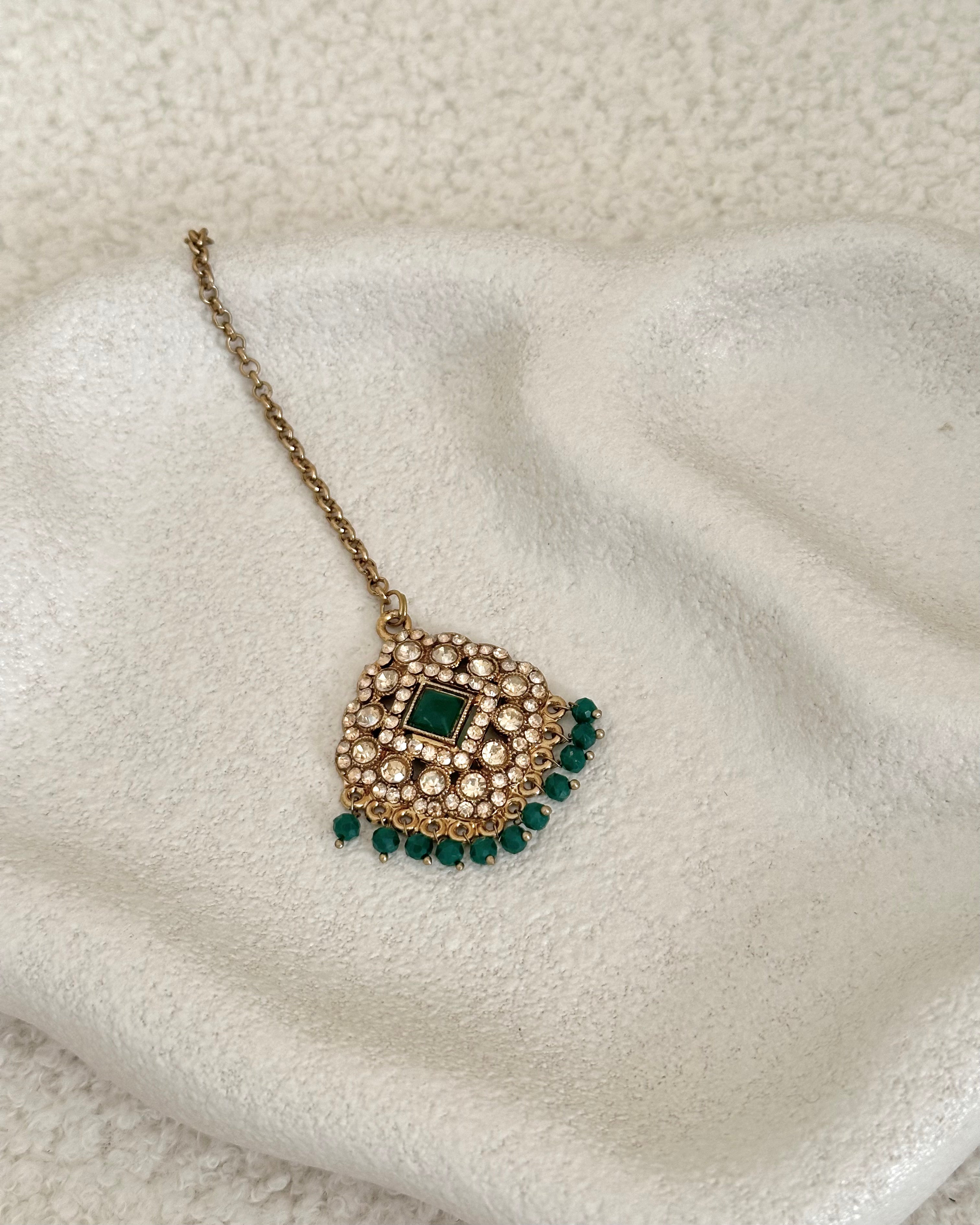 Ridhi Earrings | Green