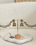 Ridhi Earrings | Green
