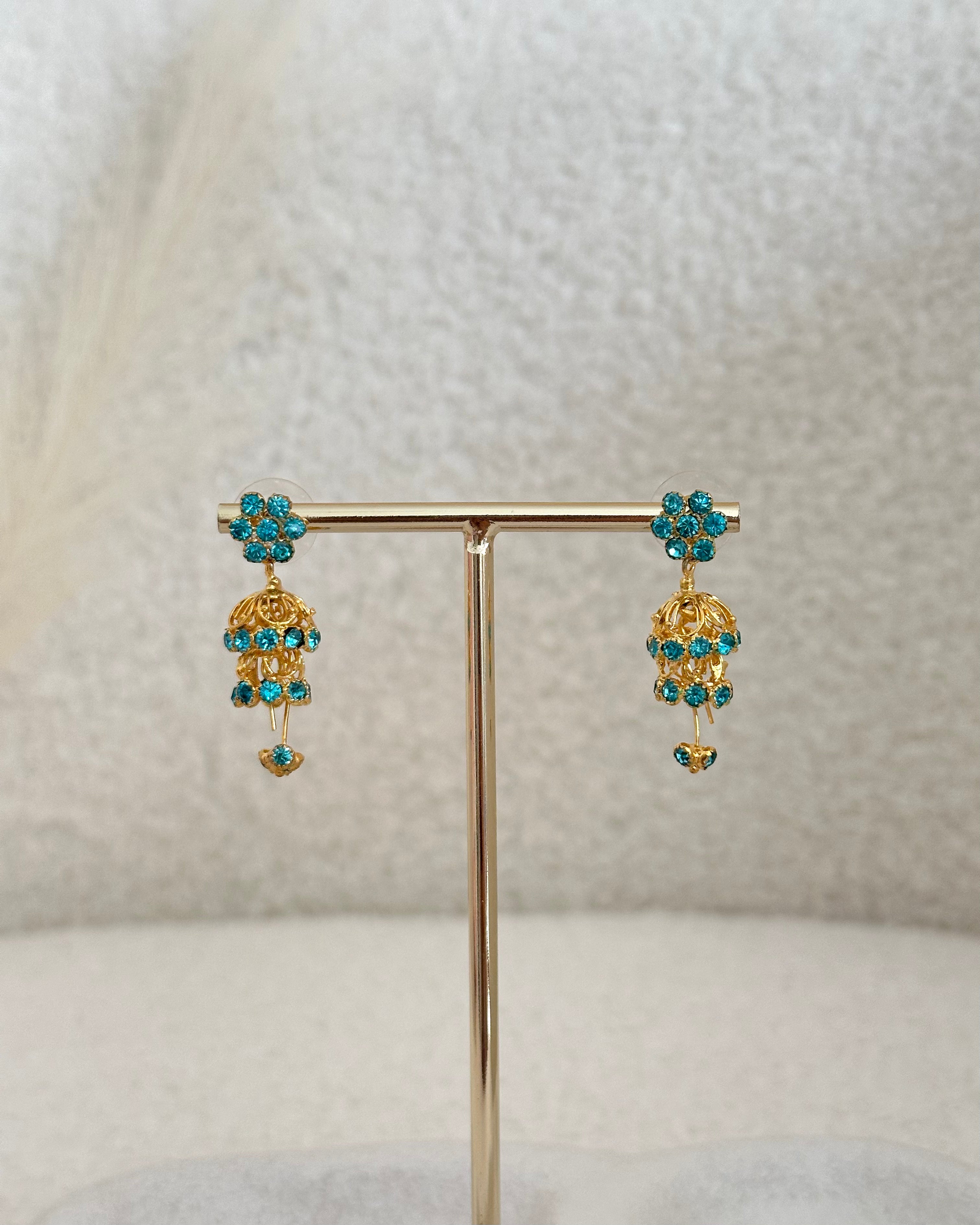 Sahira Jhumki | Light Blue