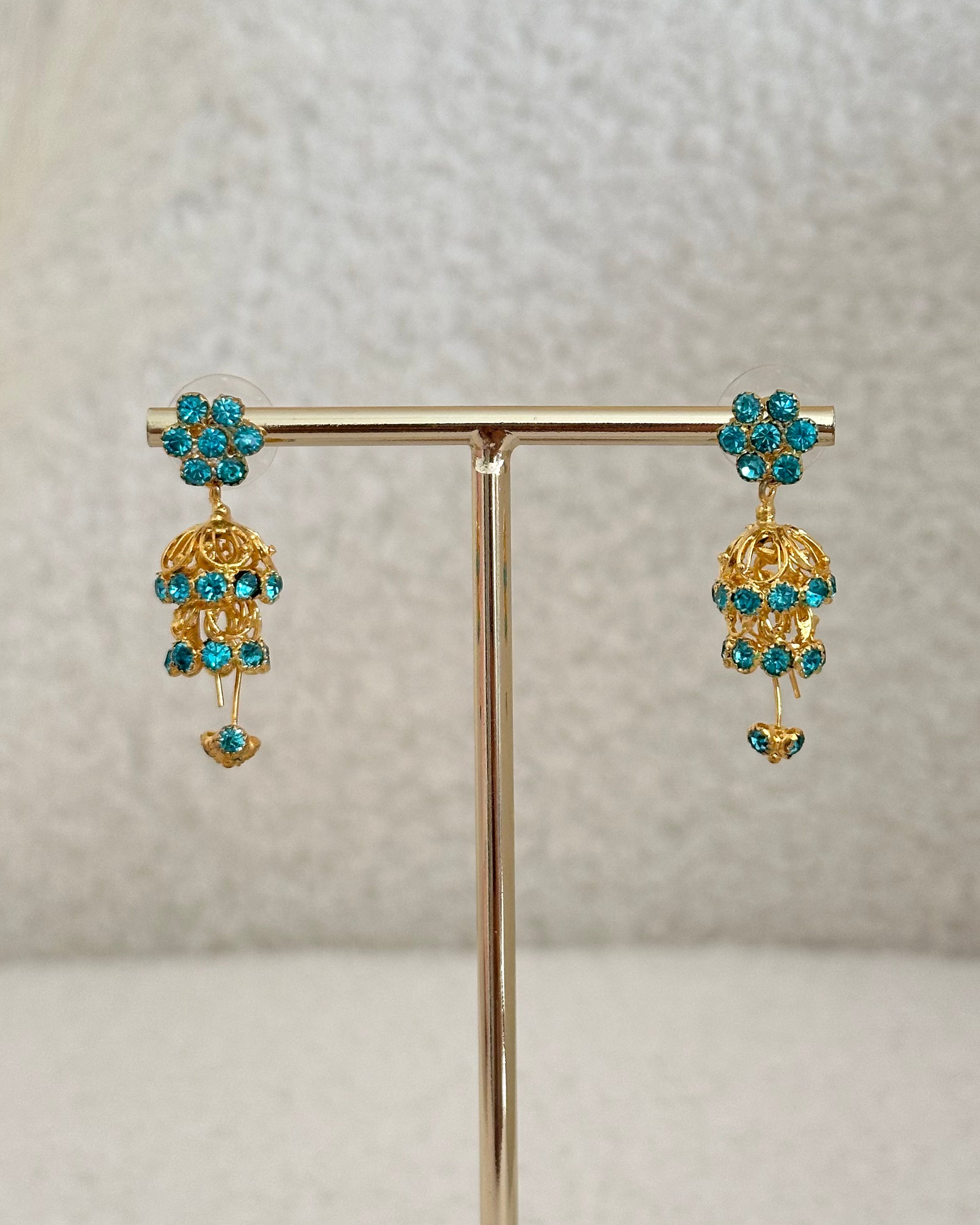 Sahira Jhumki | Light Blue