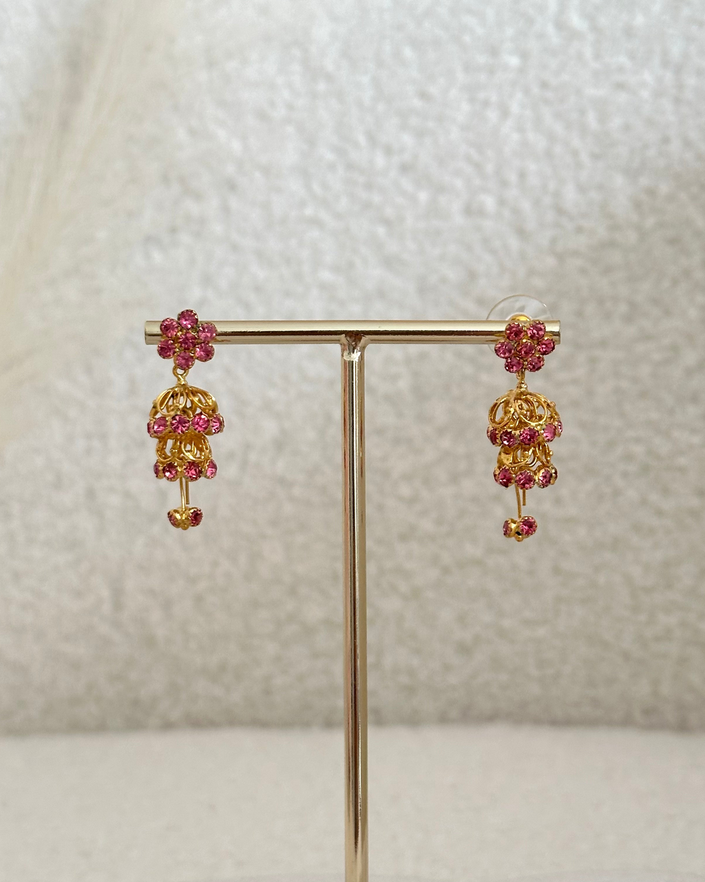 Sahira Jhumki | Baby Pink