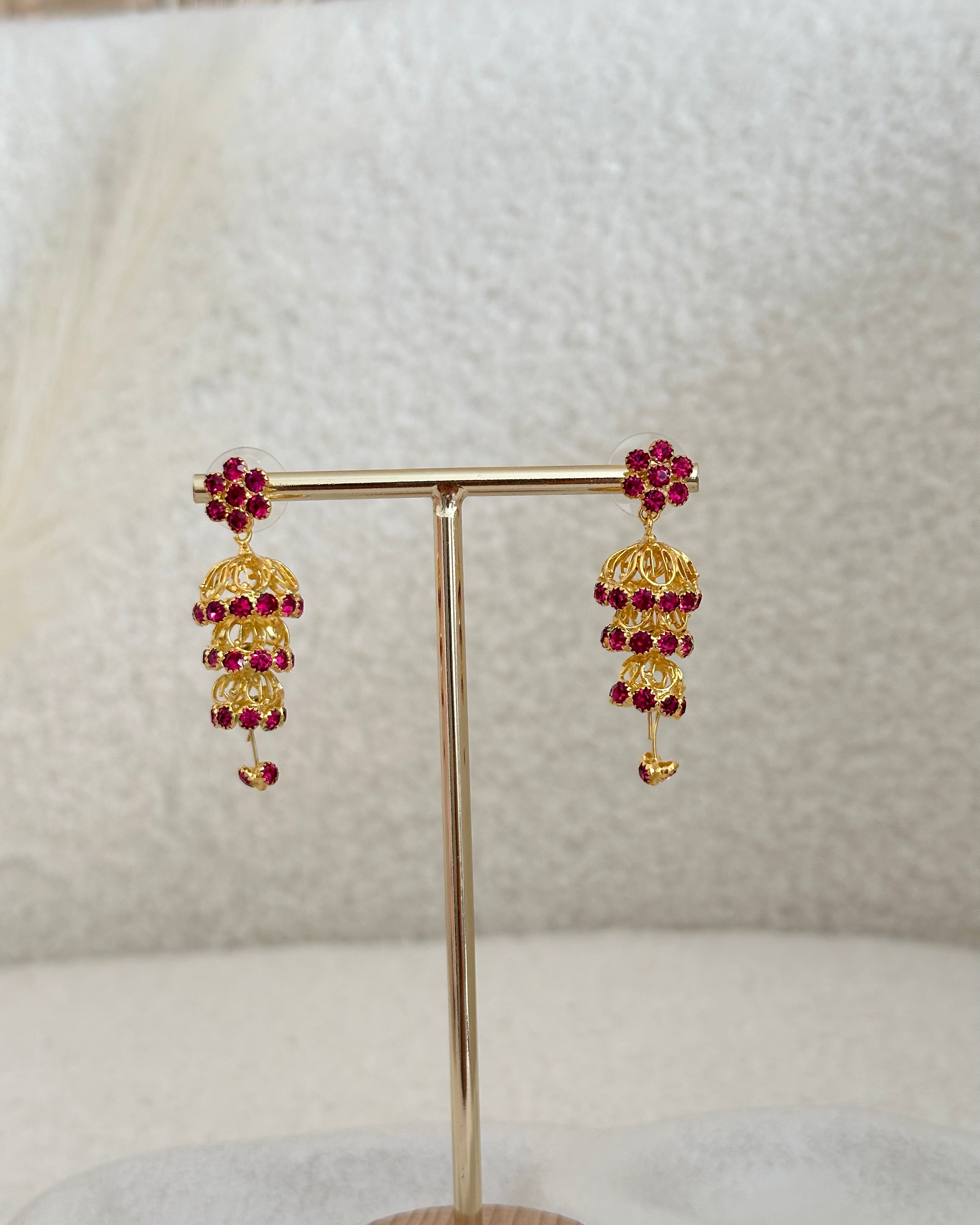Sahar Jhumki | Hot Pink