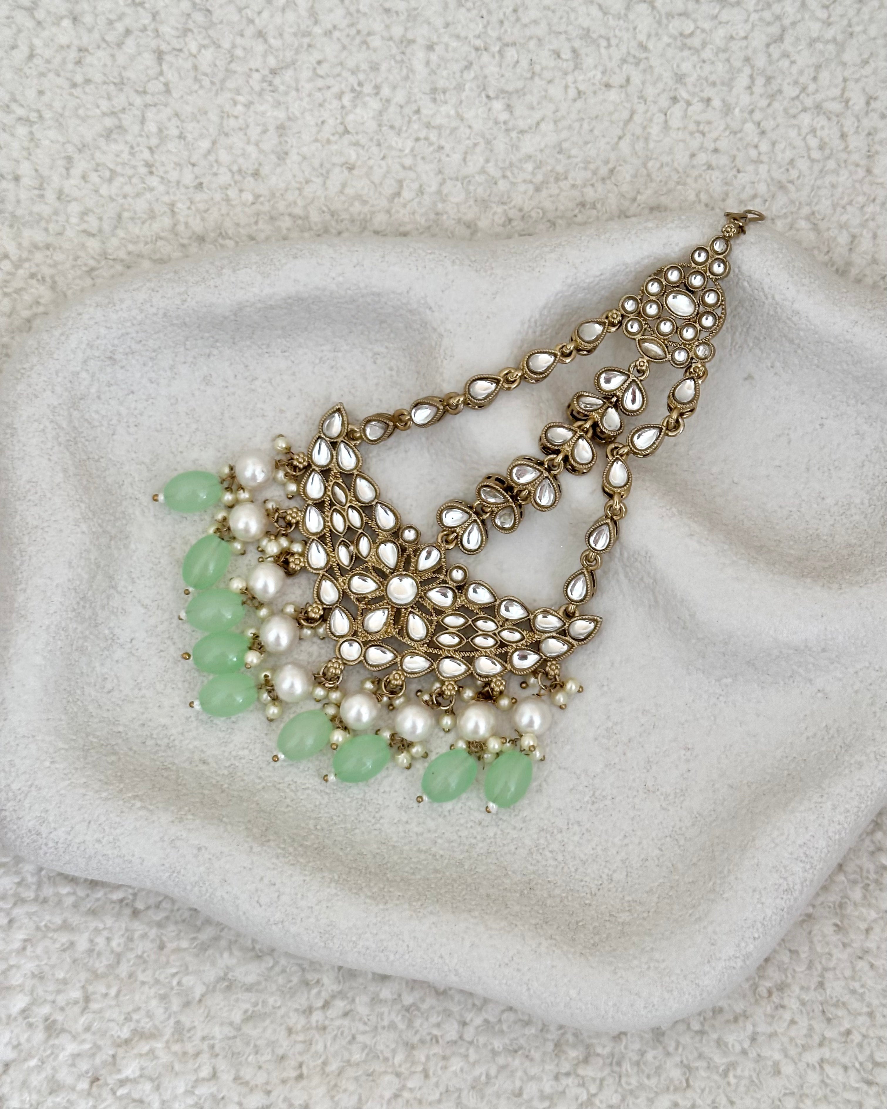 Sehr Necklace Set | Mint Green