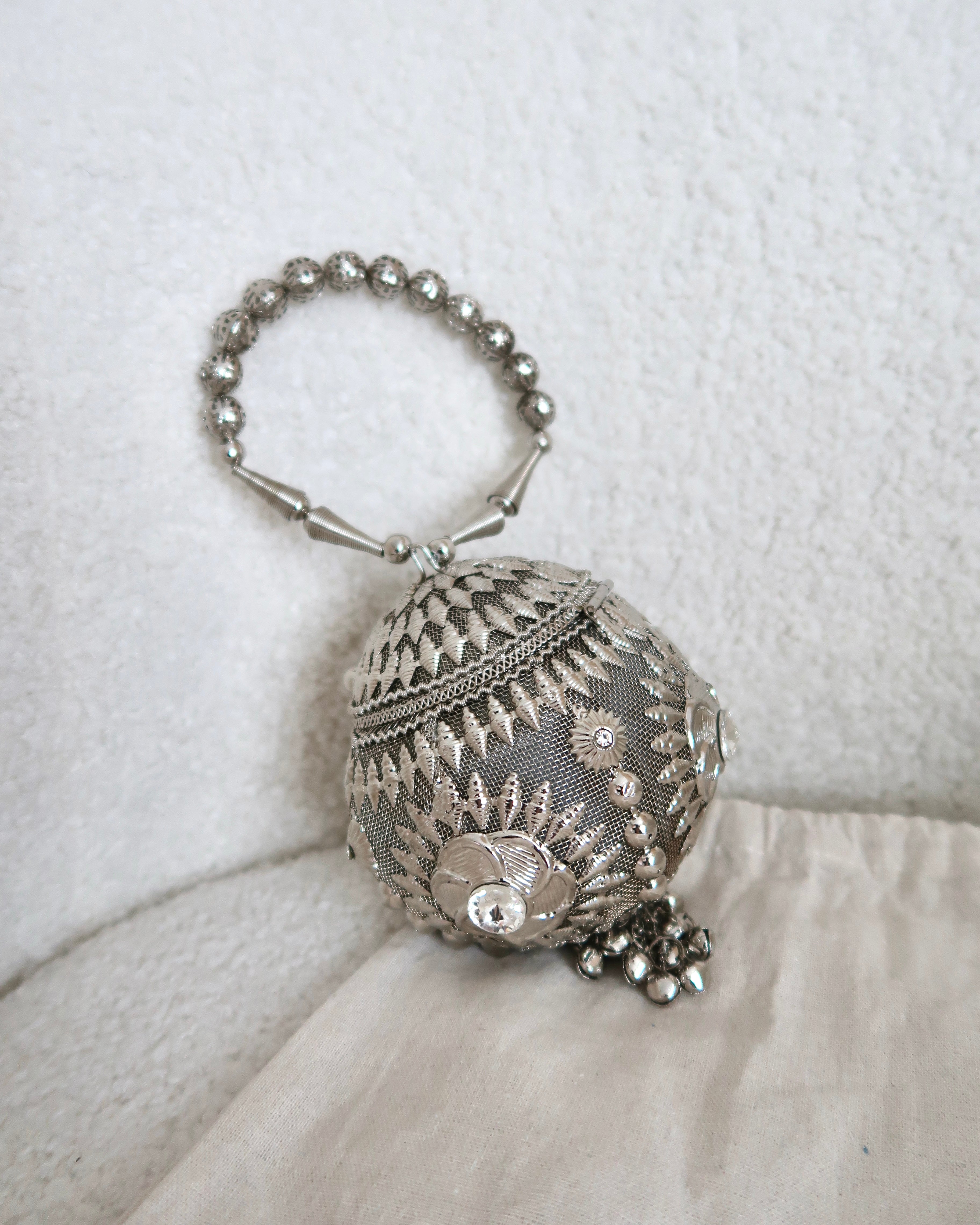 Diya Bag | Silver