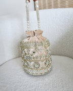Saanvi Potli Bag | Gold