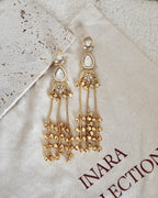 Syra Earrings | White
