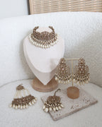 Manyat Choker Set | Gold