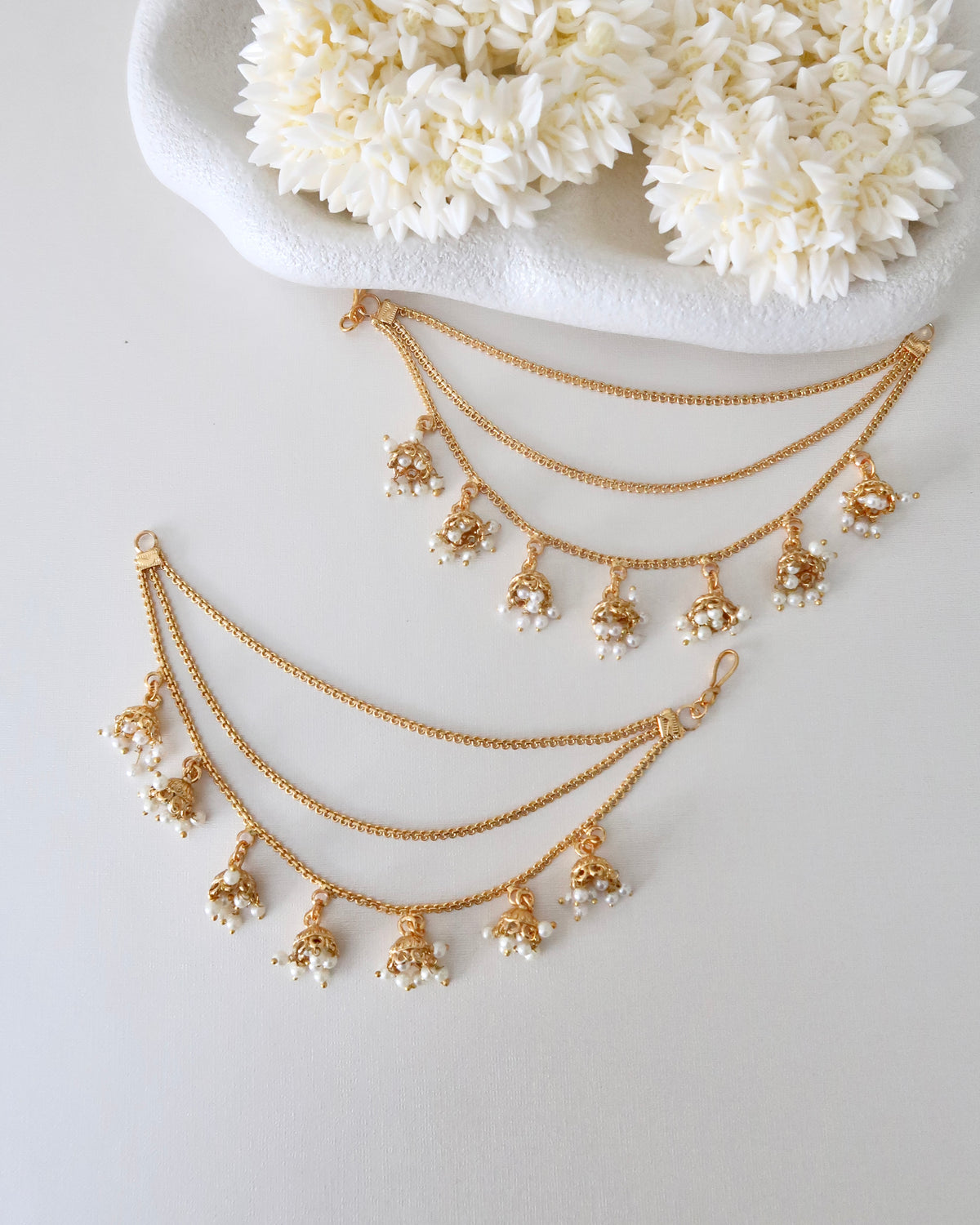 Jhumki Ear Chains