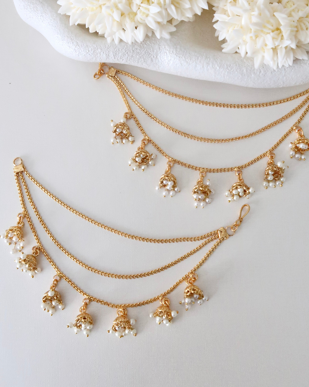 Jhumki Ear Chains