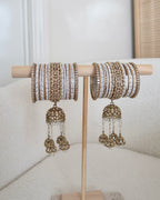 Kyra Bangls Set | White