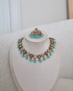 Seera Necklace Set | Blue