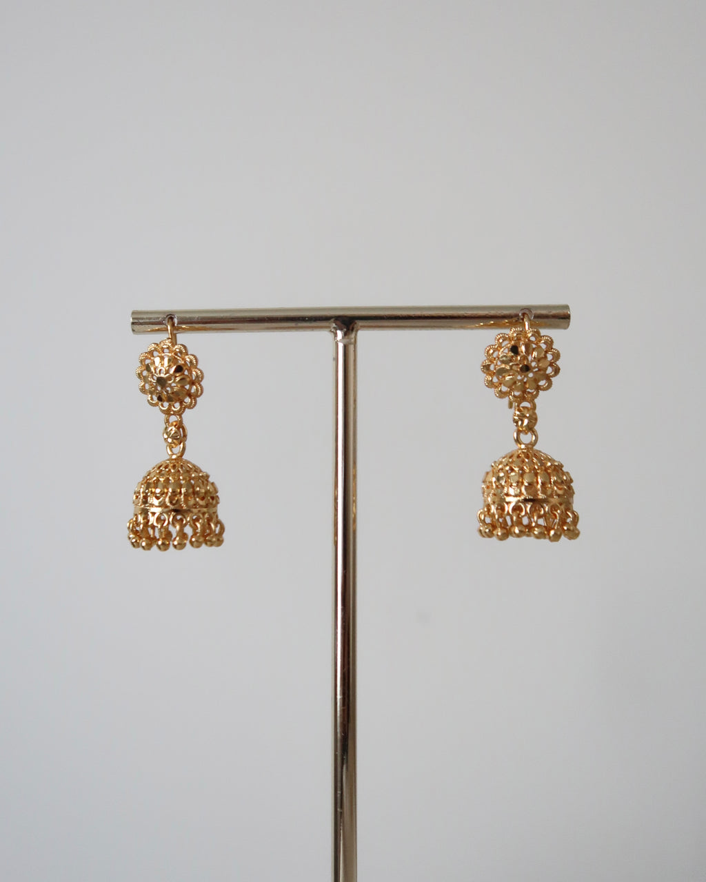 Gold Jhumkis