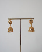 Gold Jhumkis