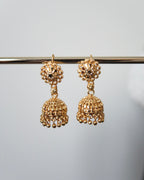 Gold Jhumkis