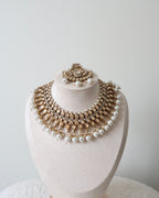Tanya Necklace Set | White