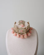 Vedika Choker Set | Pink
