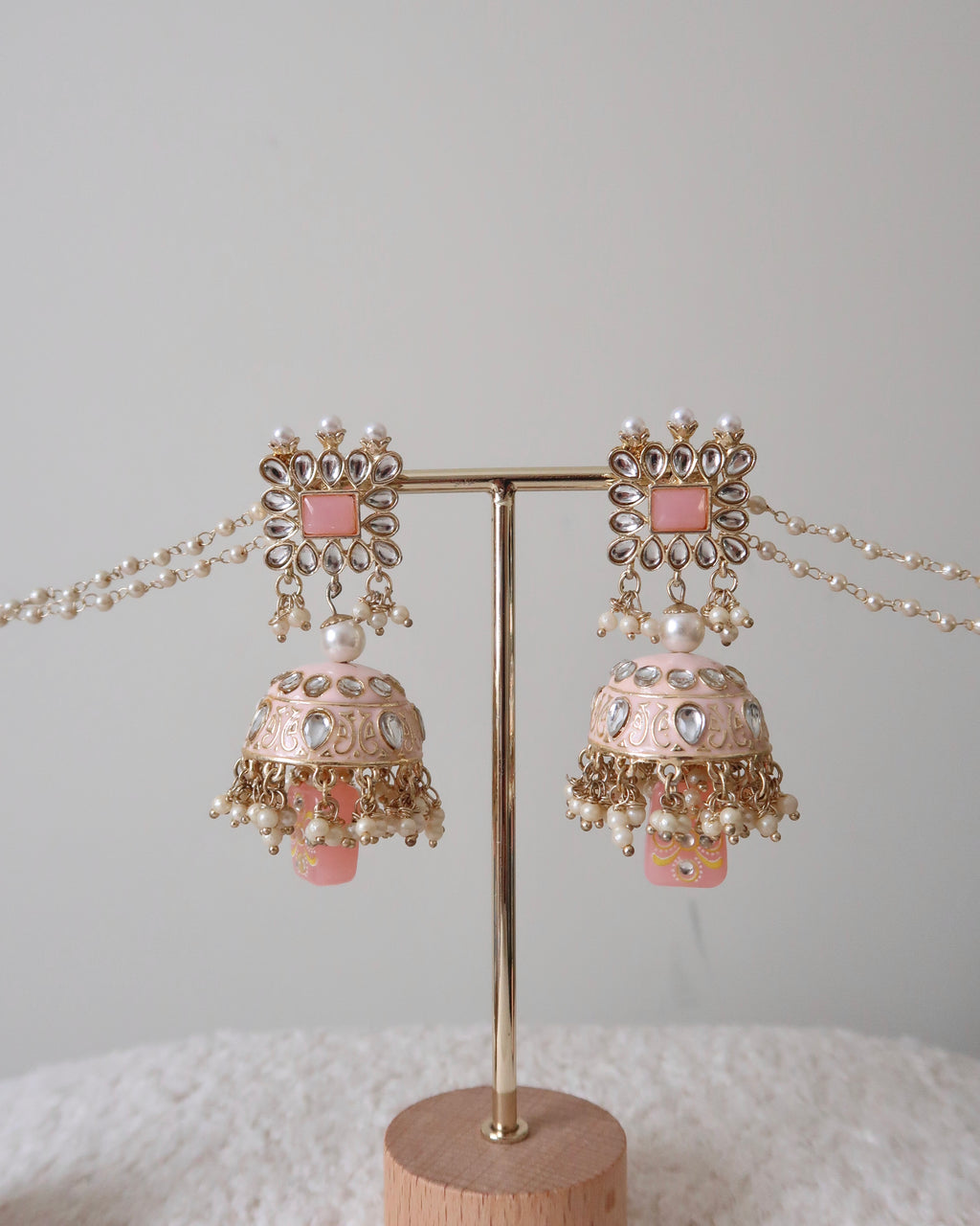 Vedika Choker Set | Pink