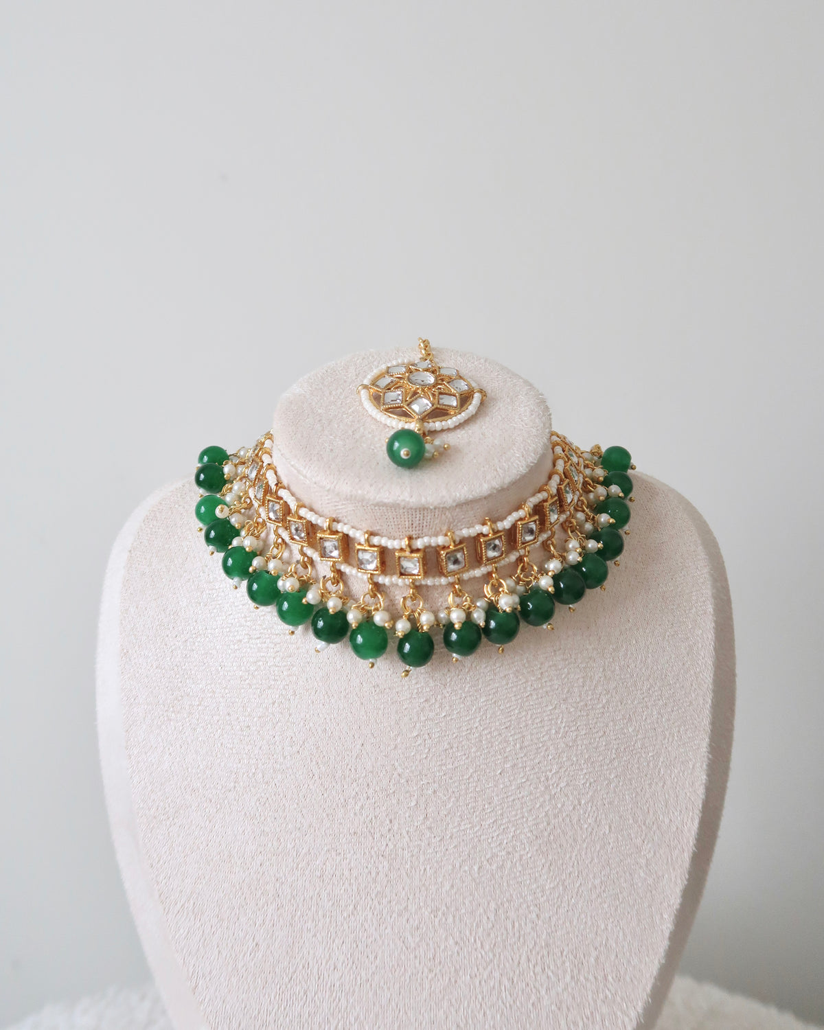 Nania Choker Set | Green