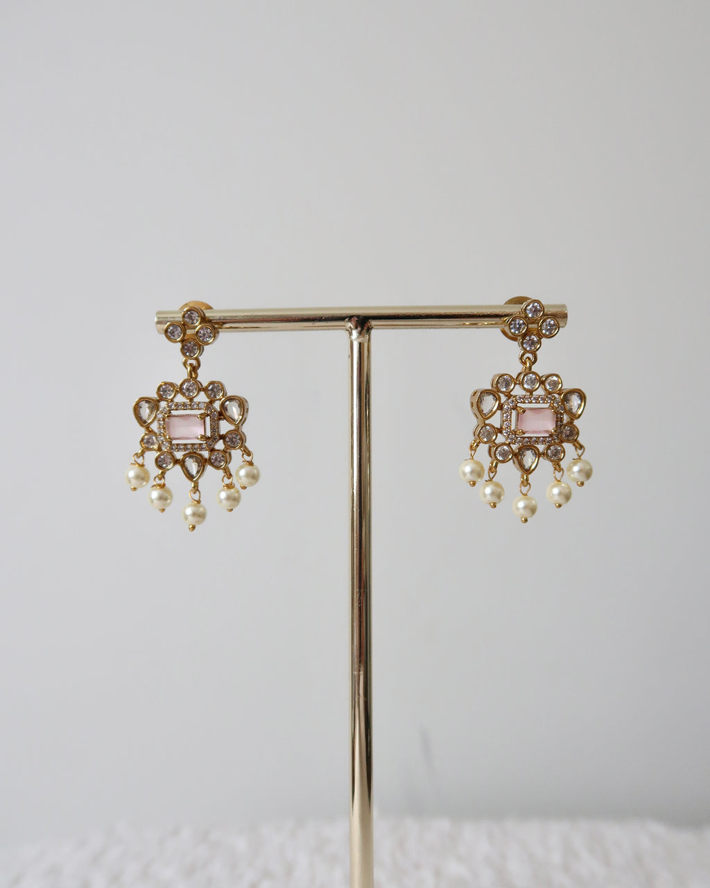 Nazia Necklace Set | Pink
