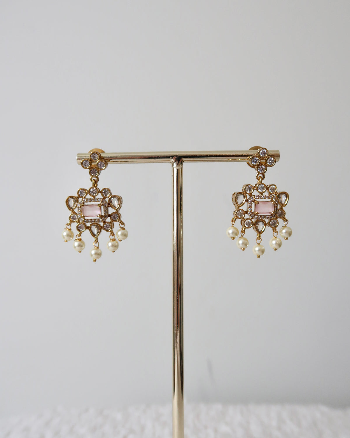 Nazia Necklace Set | Pink