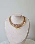 Nazia Necklace Set | Pink