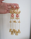Aaliya Earrings | Pink