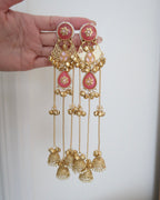 Aaliya Earrings | Pink