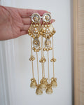Aaliya Earrings | White