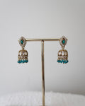 Afsana Jhumkis | Teal
