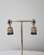 Afsana Jhumkis | Black