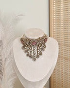 Elara Choker Set |  Baby Pink