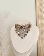 Elara Choker Set | Maroon