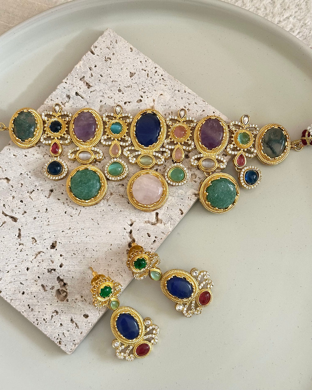 Sheena Necklace Set | Multi