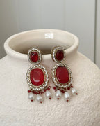 Seraya Choker Set | Maroon