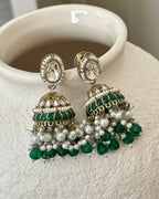 Liyana Necklace Set | Emerald Green