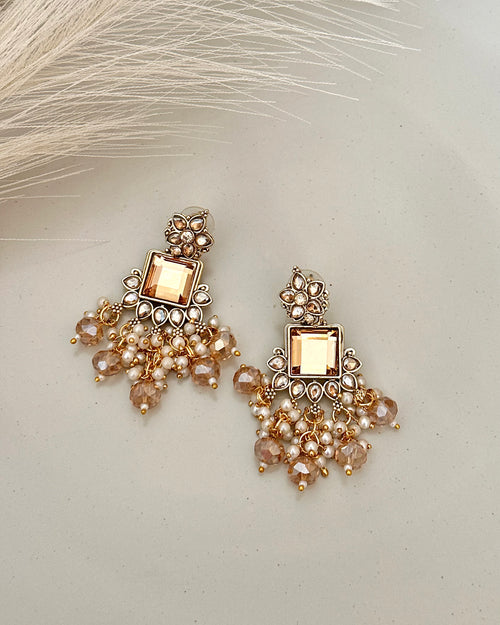 Afreen Choker Set | Gold